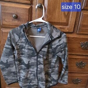 GAP Camouflage Hoodie - Green and Black